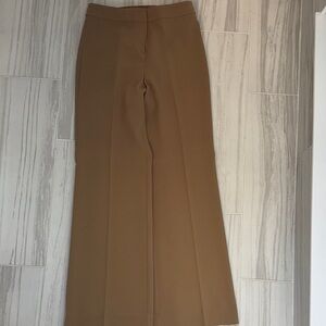 St. John Tan Wide Leg Women's Pants